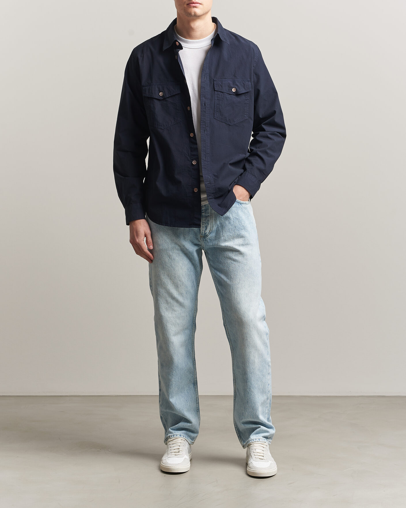Hombres | Pantalones | HUGO | Jonah Straight Fit Jeans Light Blue