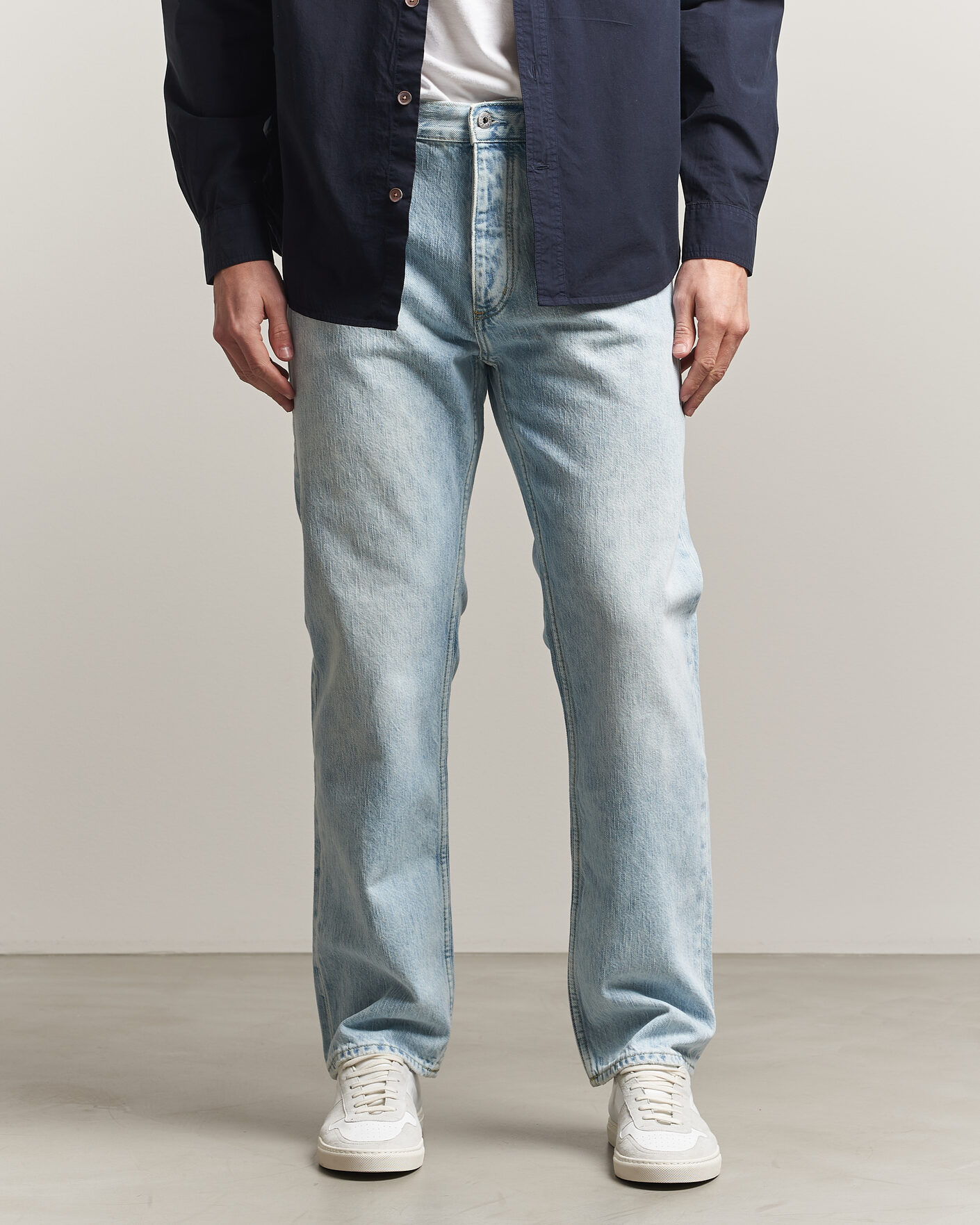 Hombres | Pantalones | HUGO | Jonah Straight Fit Jeans Light Blue