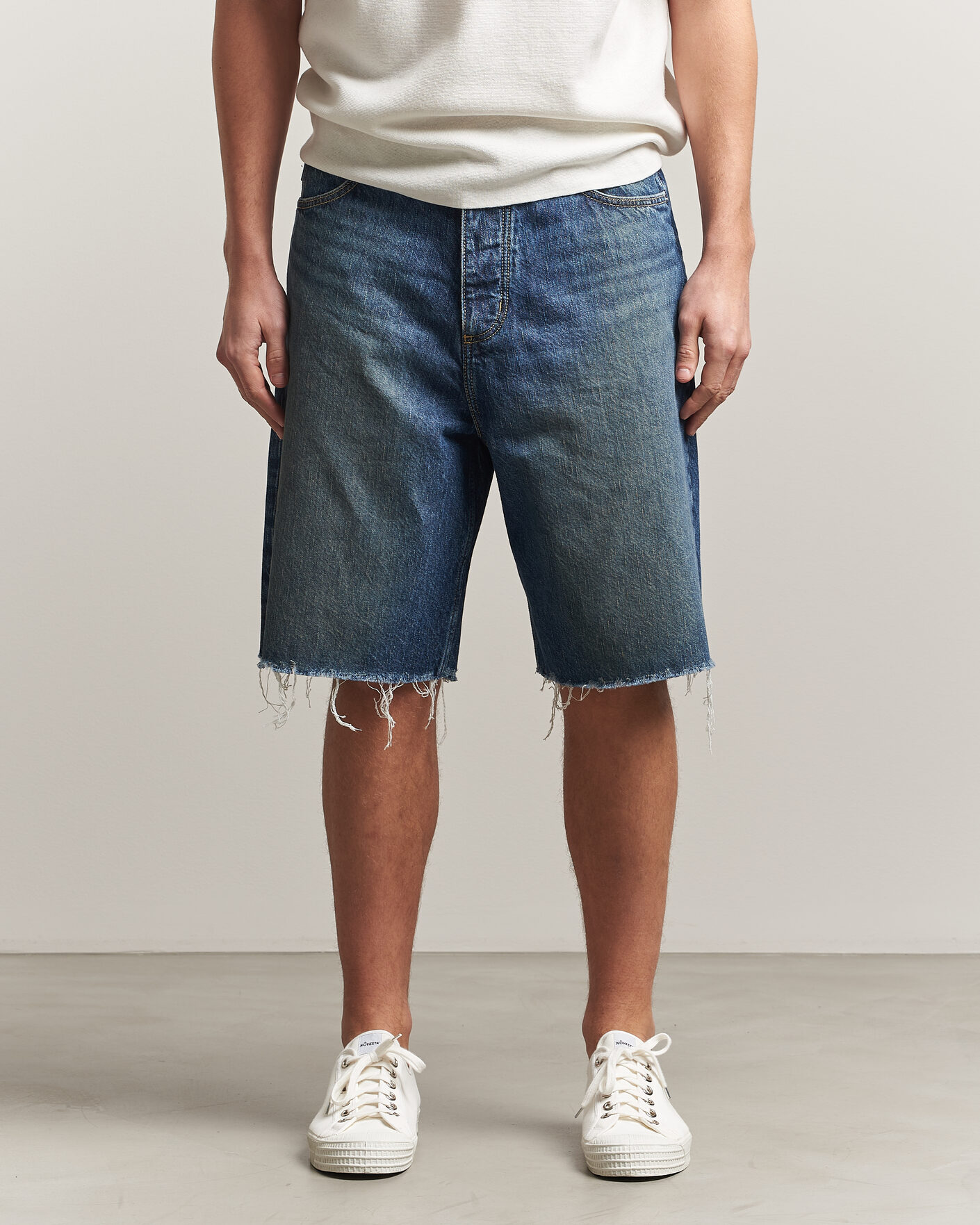 Hombres | Pantalones cortos | HUGO | Mason Denim Shorts Medium Blue