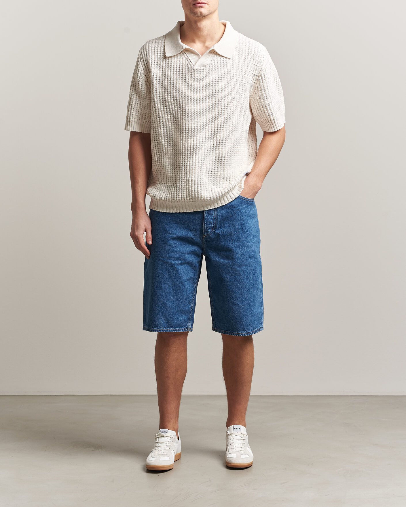Hombres | Pantalones cortos | HUGO | Skate Denim Shorts Medium Blue