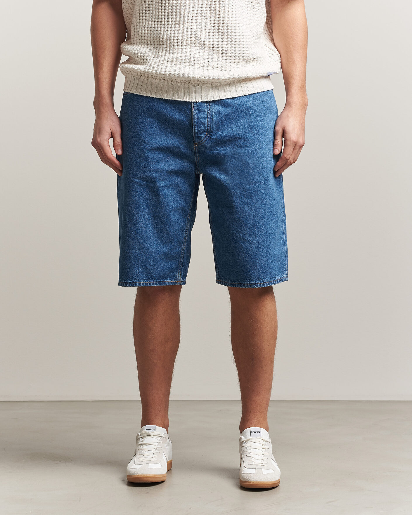 Hombres | Pantalones cortos | HUGO | Skate Denim Shorts Medium Blue