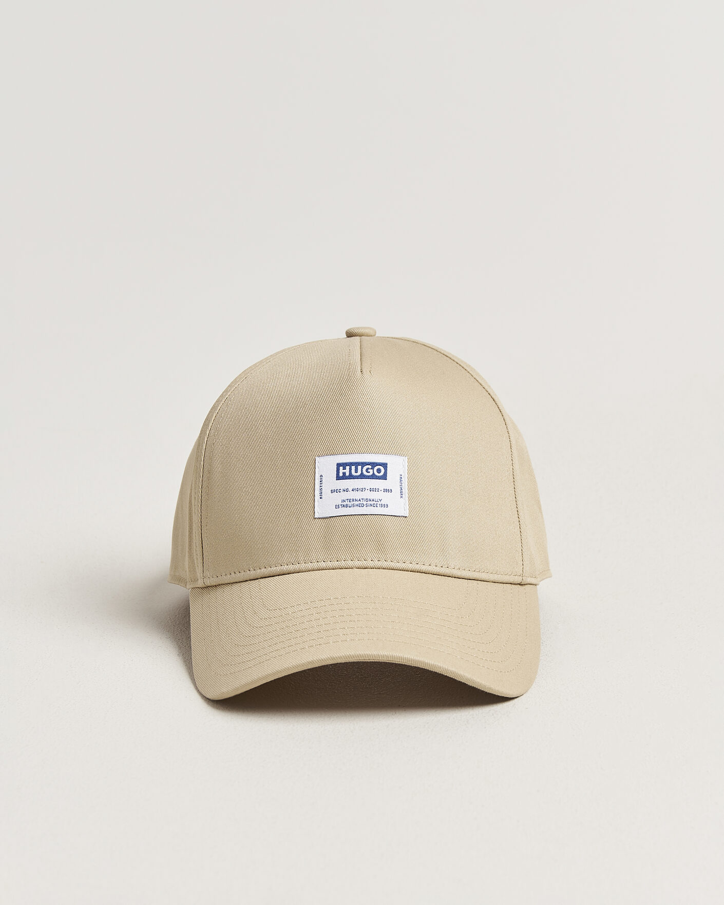Hombres | Sombreros y gorras | HUGO | Merk Logo Cap Medium Beige