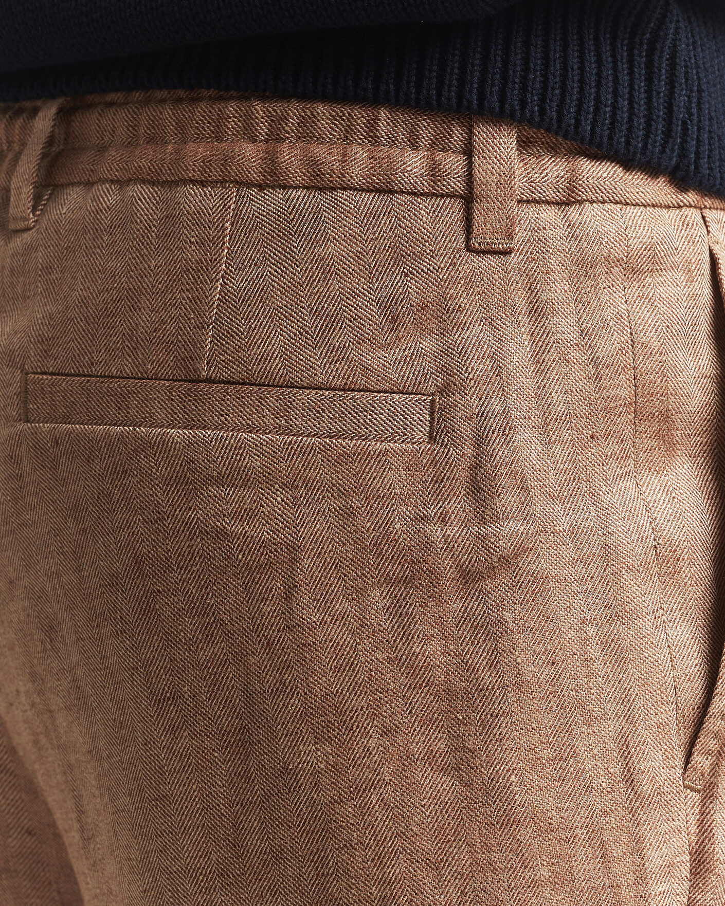 Hombres | Pantalones cortos | BOSS CAMEL | Peet Linen Drawstring Shorts Medium Beige