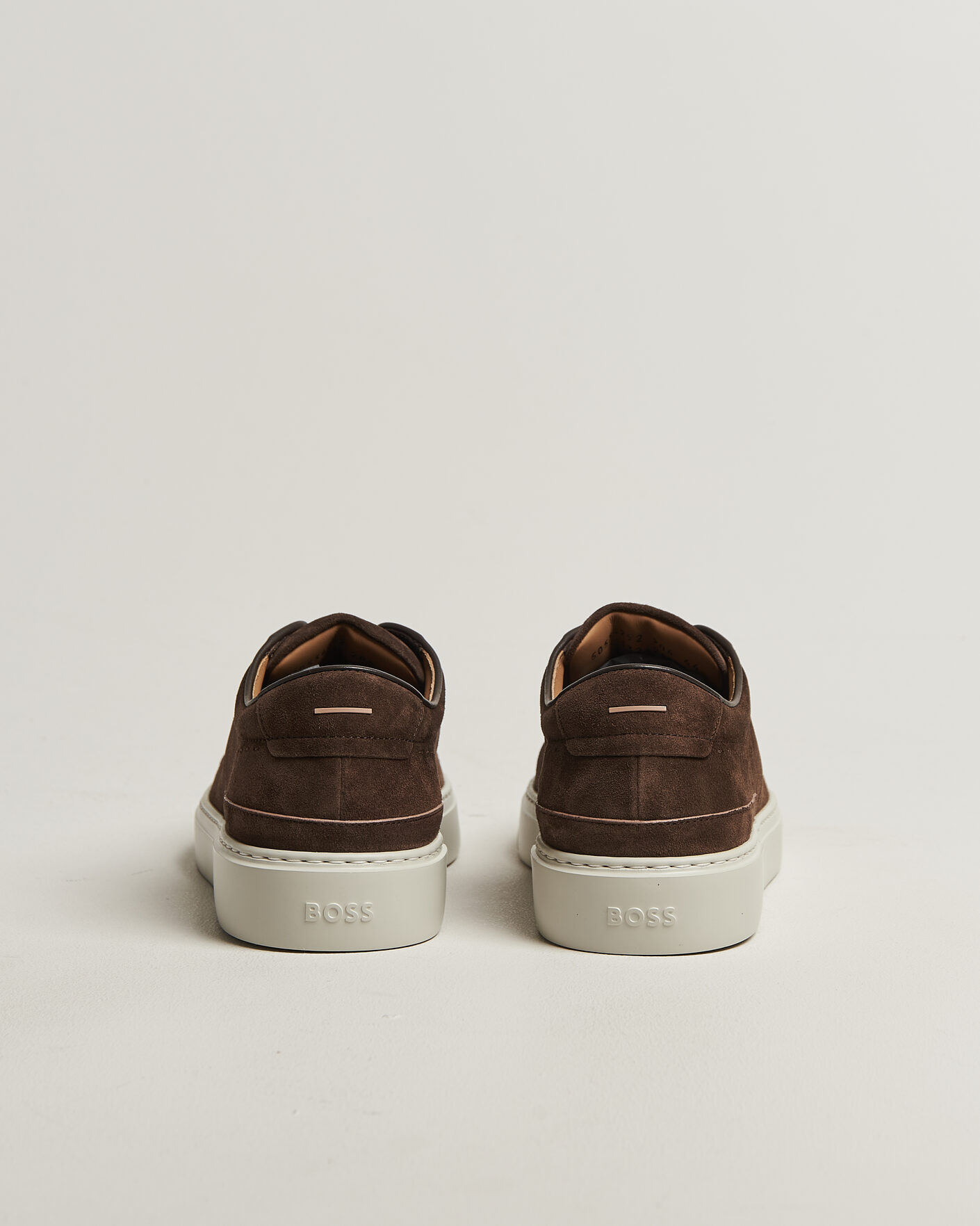 Hombres | Zapatillas | BOSS CAMEL | Gary Suede Sneaker Dark Brown