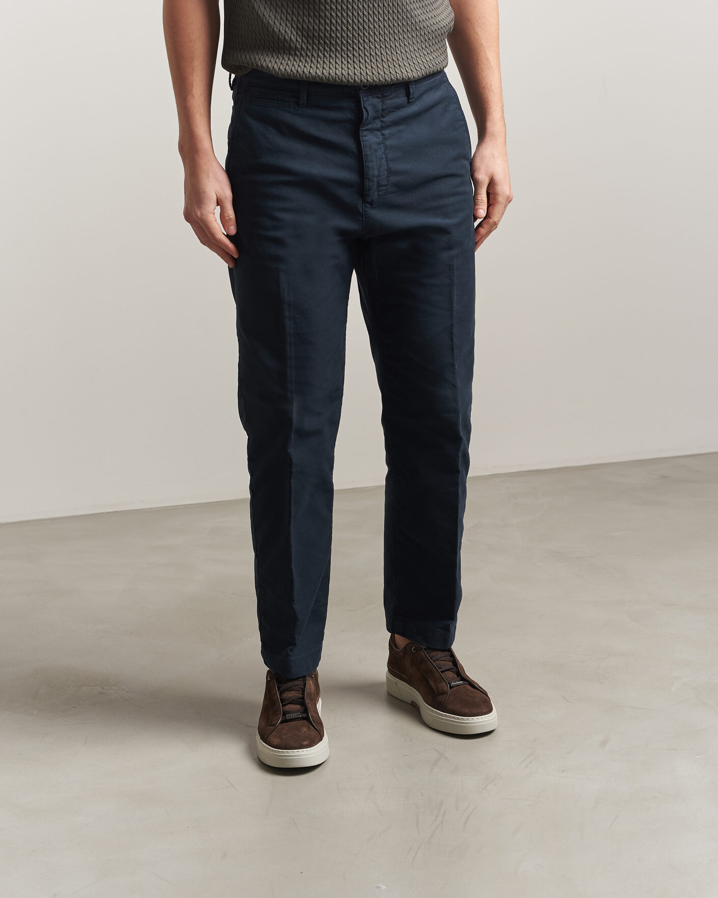 Hombres | Zapatillas | BOSS CAMEL | Gary Suede Sneaker Dark Brown