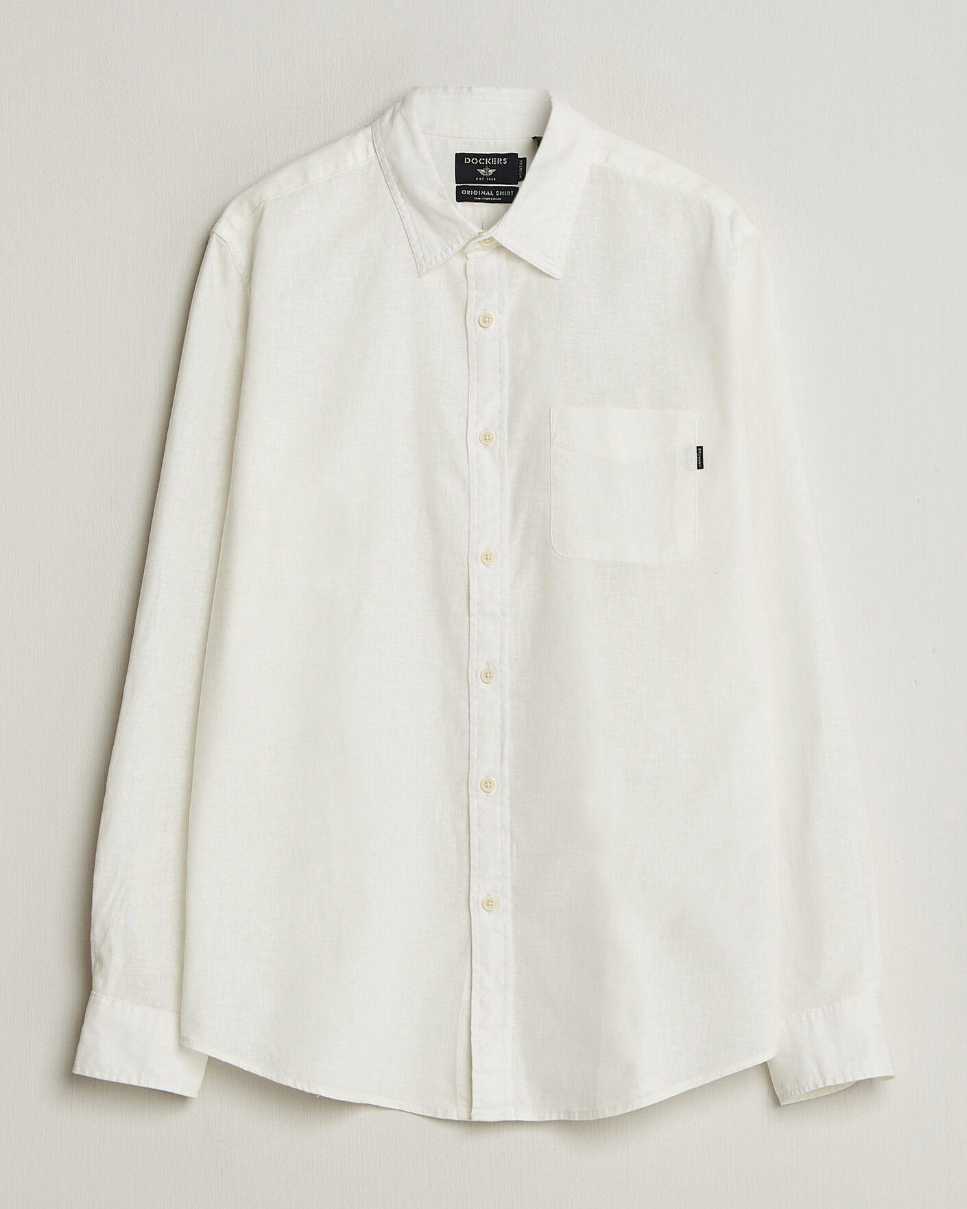 Hombres | Camisas | Dockers | Slim Linen/Cotton Shirt Undyed