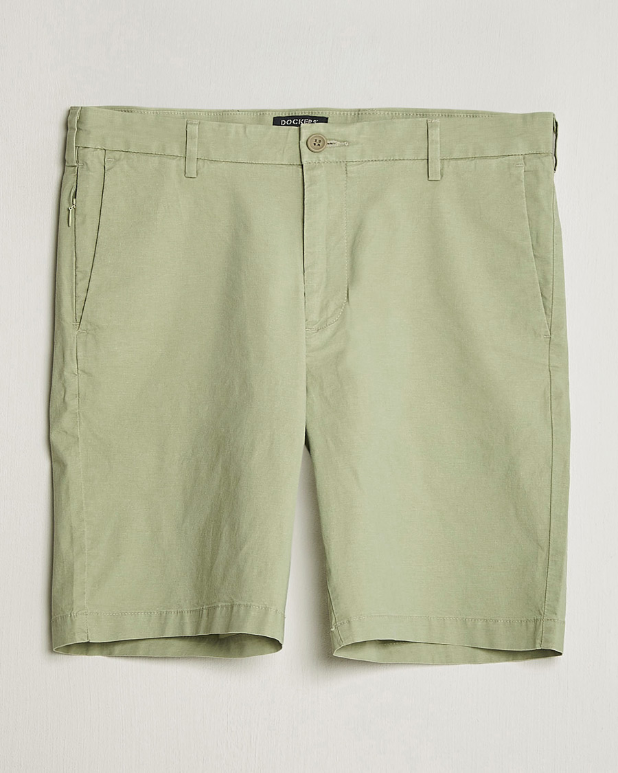 Hombres | Pantalones cortos | Dockers | Slim Cotton/Linen Shorts Tea
