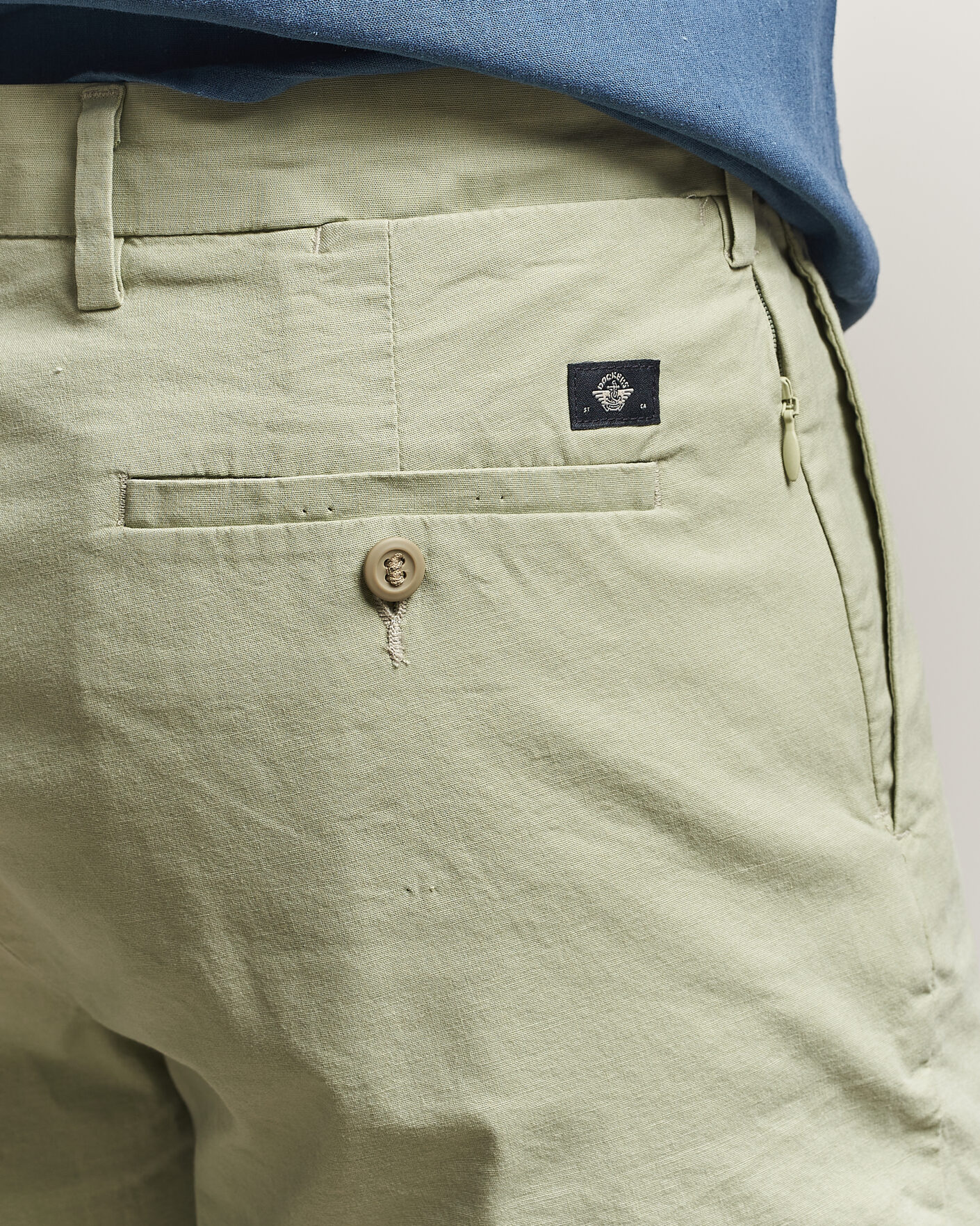 Hombres | Pantalones cortos | Dockers | Slim Cotton/Linen Shorts Tea