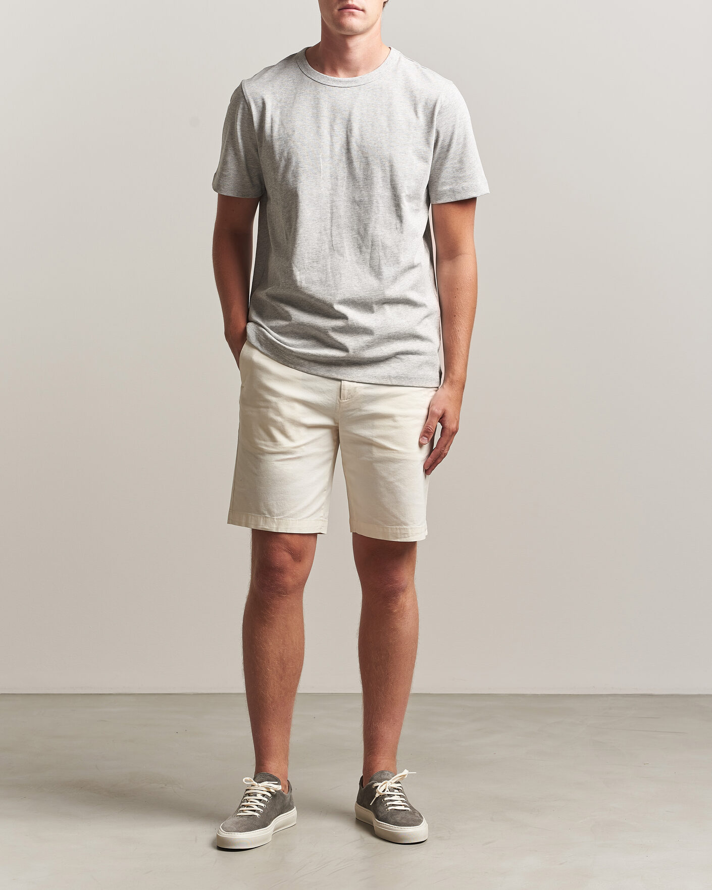 Hombres | Pantalones cortos | Dockers | Slim Cotton/Linen Shorts Buttercream