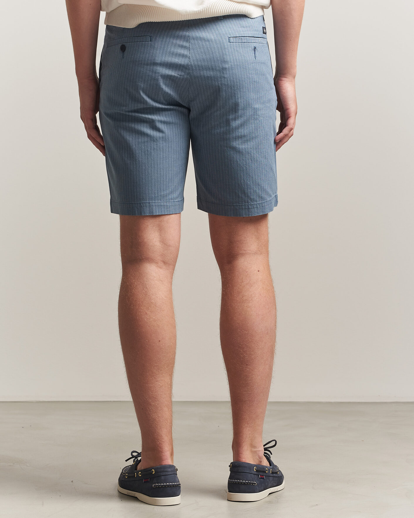 Hombres | Pantalones cortos | Dockers | Slim Cotton/Linen Shorts Bering Sea