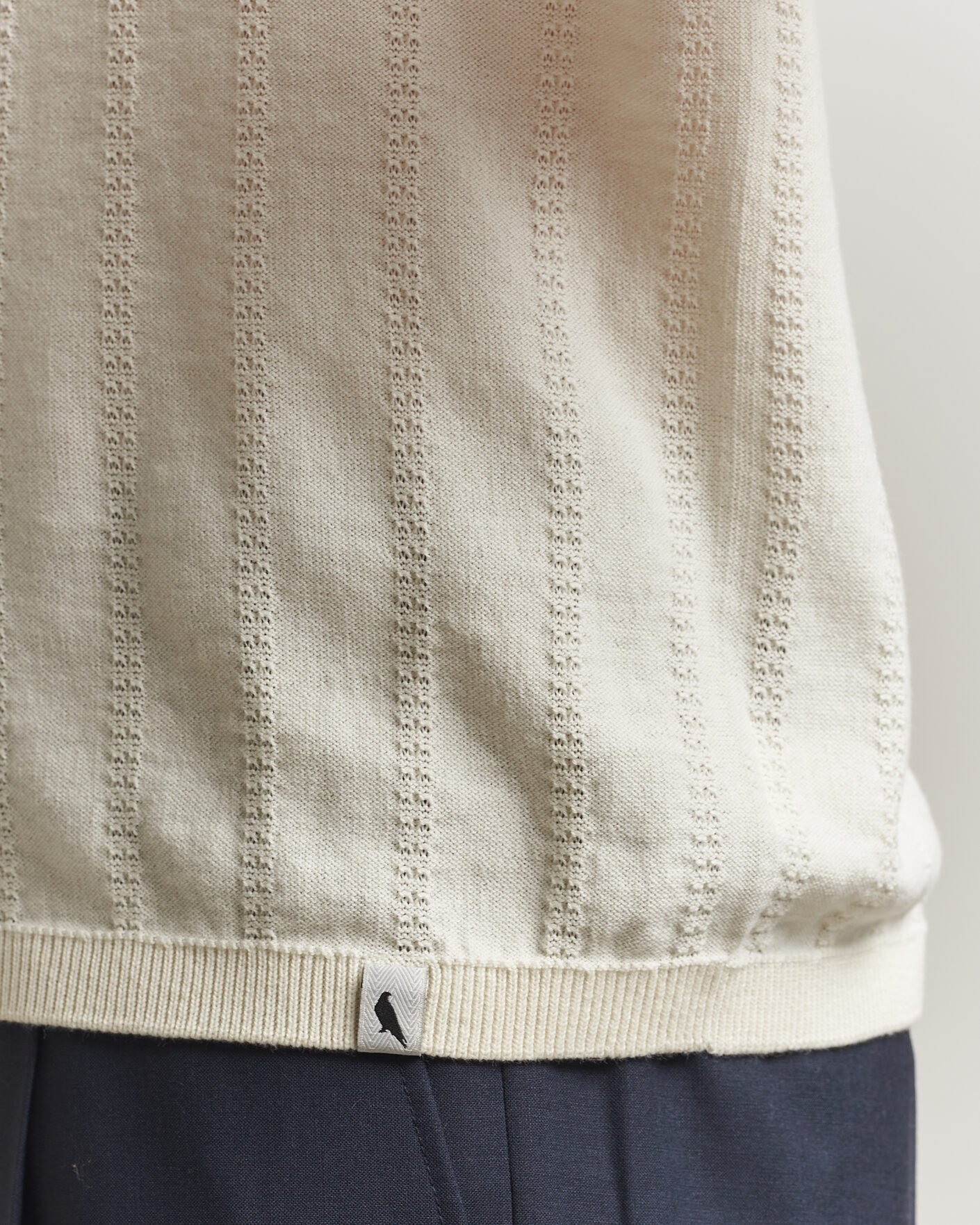 Hombres | Polos | Peregrine | Alma Cotton Structure Polo White