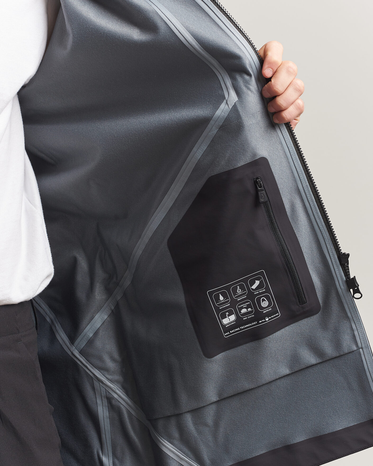 Hombres | Abrigos y chaquetas | Sail Racing | Protector Waterproof Coat Carbon