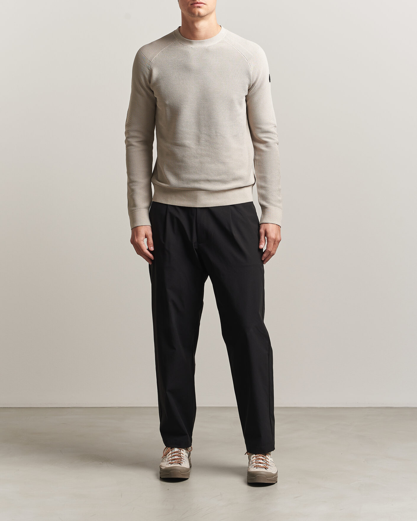 Hombres | Jerséis y prendas de punto | Sail Racing | Element Seamless Crew Neck Sand