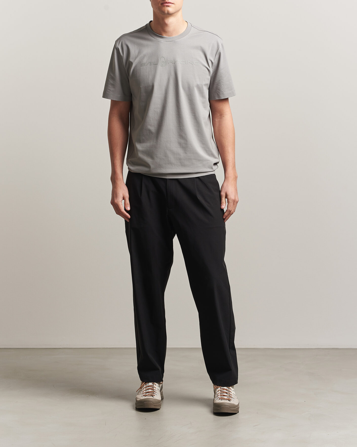 Hombres | Camisetas | Sail Racing | Bowman Monochrome T-Shirt Oyster