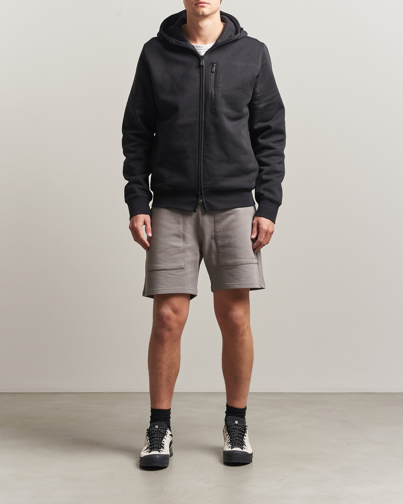 Hombres | Pantalones cortos | Sail Racing | Bowman Monochrome Sweatshorts Oyster
