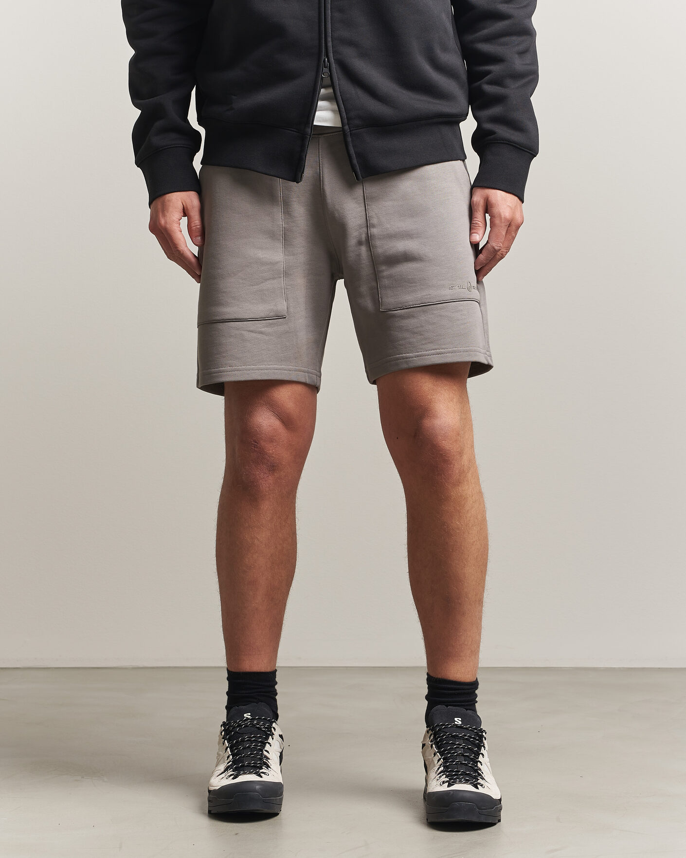 Hombres | Pantalones cortos | Sail Racing | Bowman Monochrome Sweatshorts Oyster