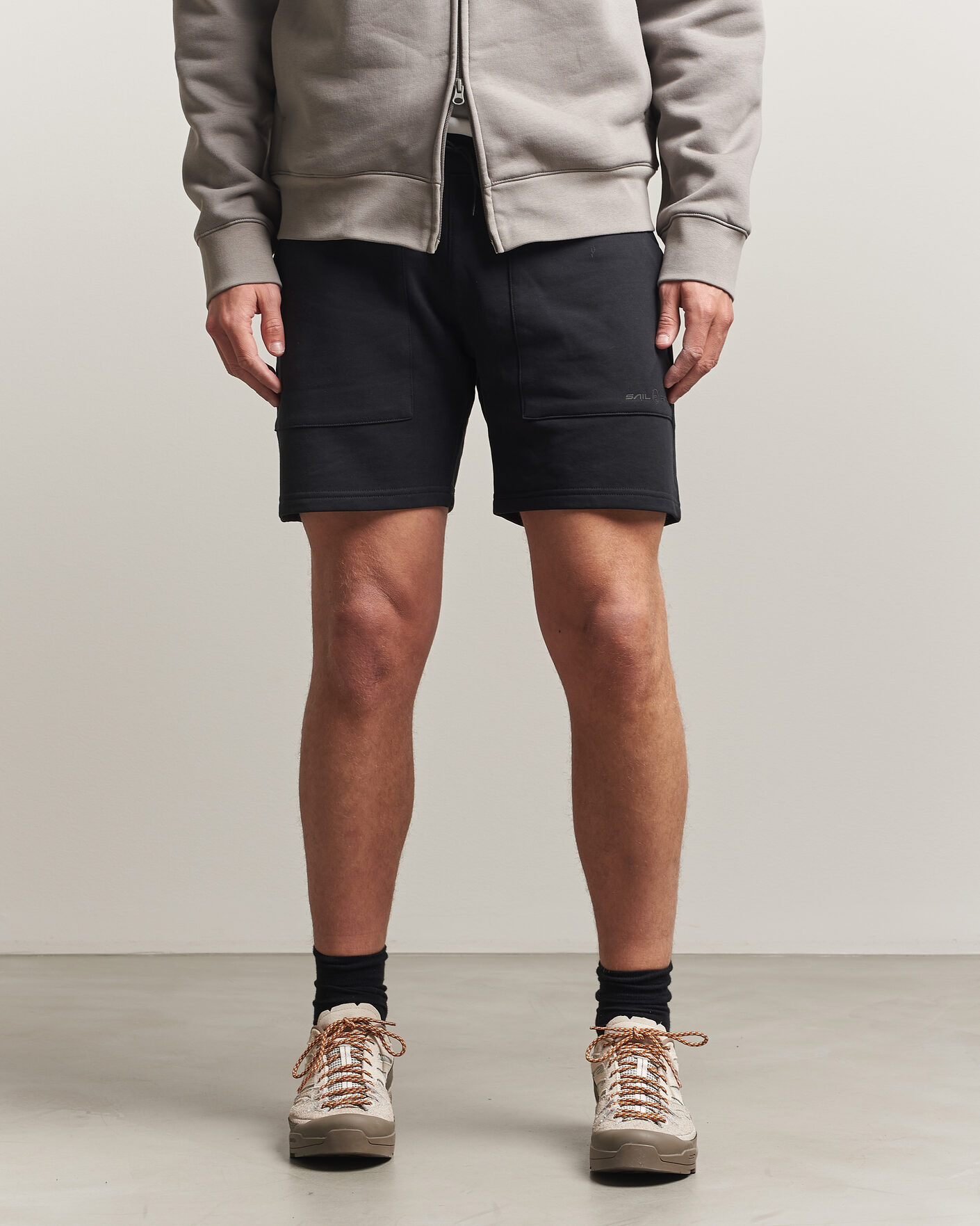 Hombres | Pantalones cortos | Sail Racing | Bowman Monochrome Sweatshorts Carbon