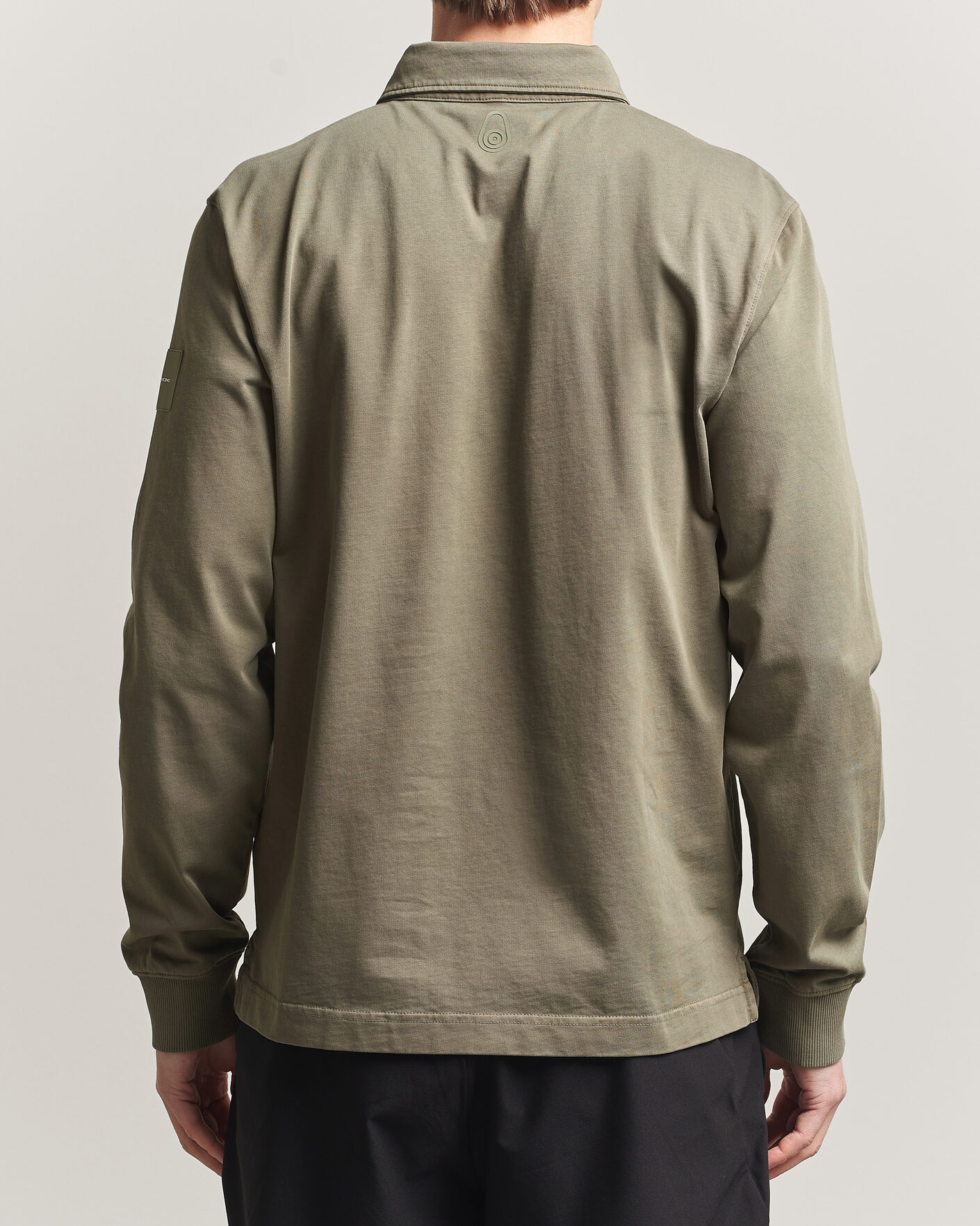 Hombres | Jerséis y prendas de punto | Sail Racing | Wind Pigment Dyed Rugger Mud Green