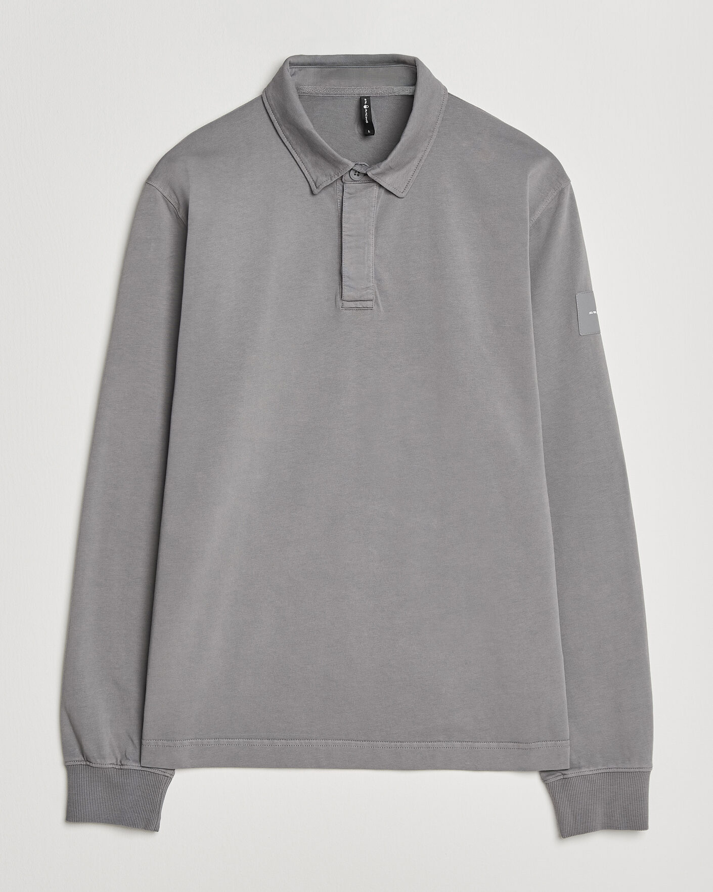 Hombres | Jerséis y prendas de punto | Sail Racing | Wind Pigment Dyed Rugger Frost Grey