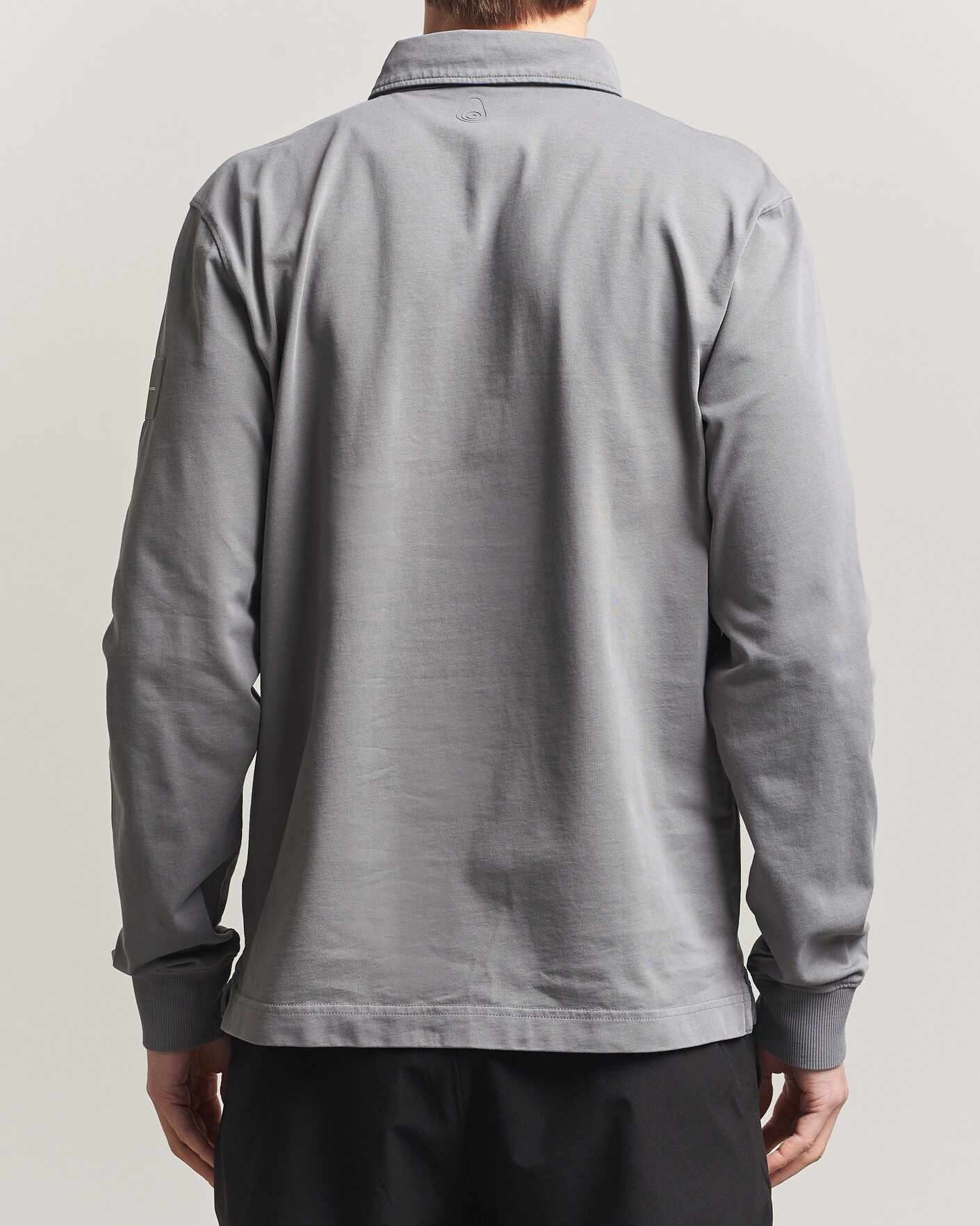 Hombres | Jerséis y prendas de punto | Sail Racing | Wind Pigment Dyed Rugger Frost Grey