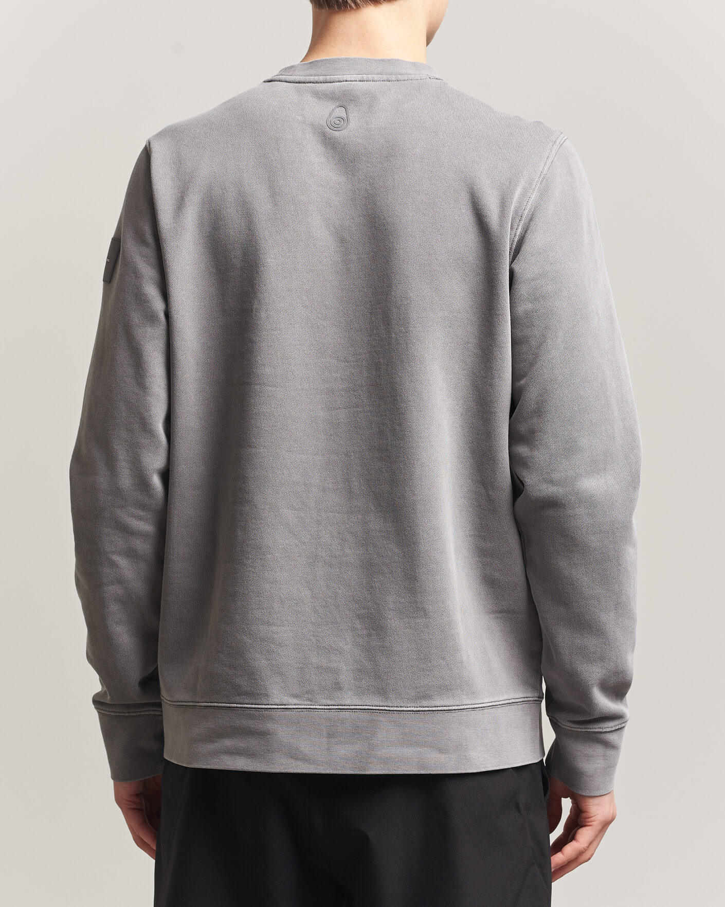 Hombres | Jerséis y prendas de punto | Sail Racing | Wind Pigment Dyed Sweatshirt Frost Grey