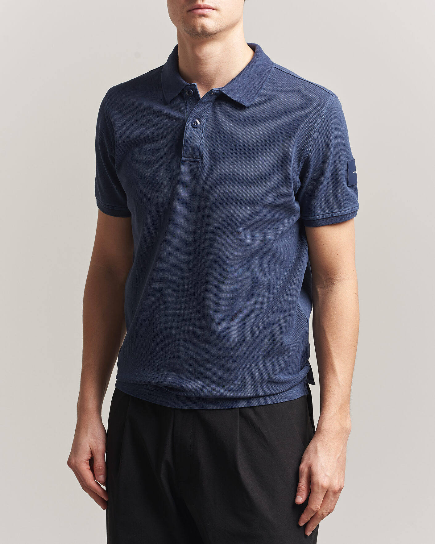 Hombres | Polos | Sail Racing | Wind Pigment Dyed Polo Dark Navy