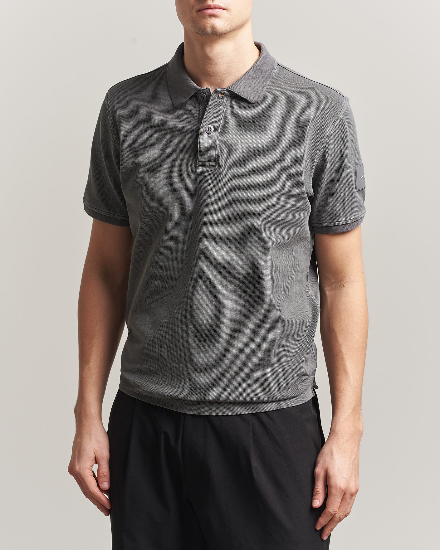Hombres | Polos | Sail Racing | Wind Pigment Dyed Polo Frost Grey