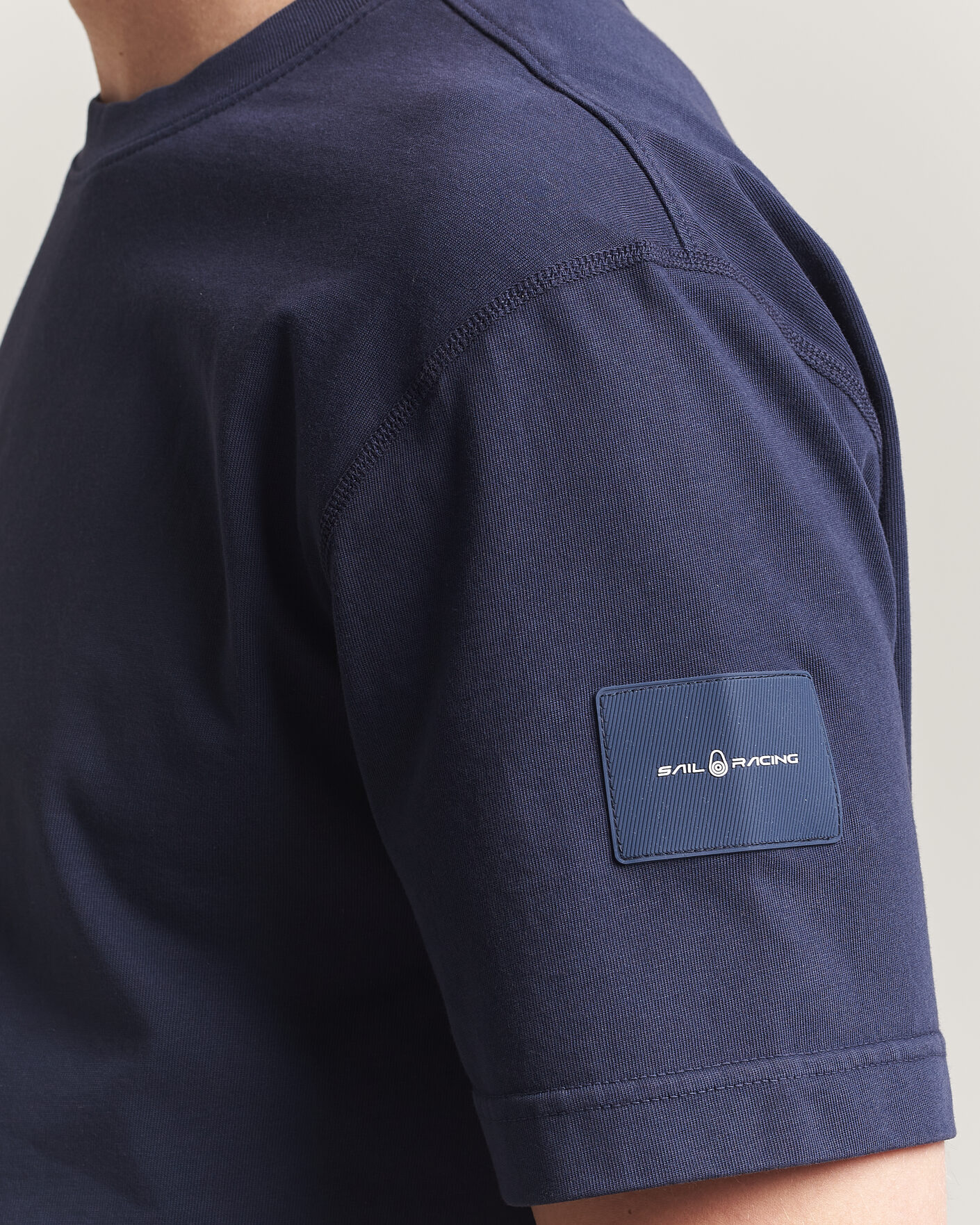 Hombres | Camisetas | Sail Racing | Wind Pigment Dyed T-Shirt Dark Navy