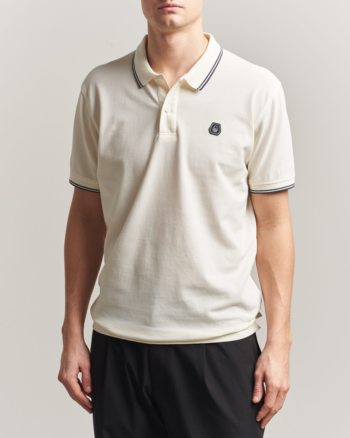 Hombres | Polos | Sail Racing | Fleet Polo Off White