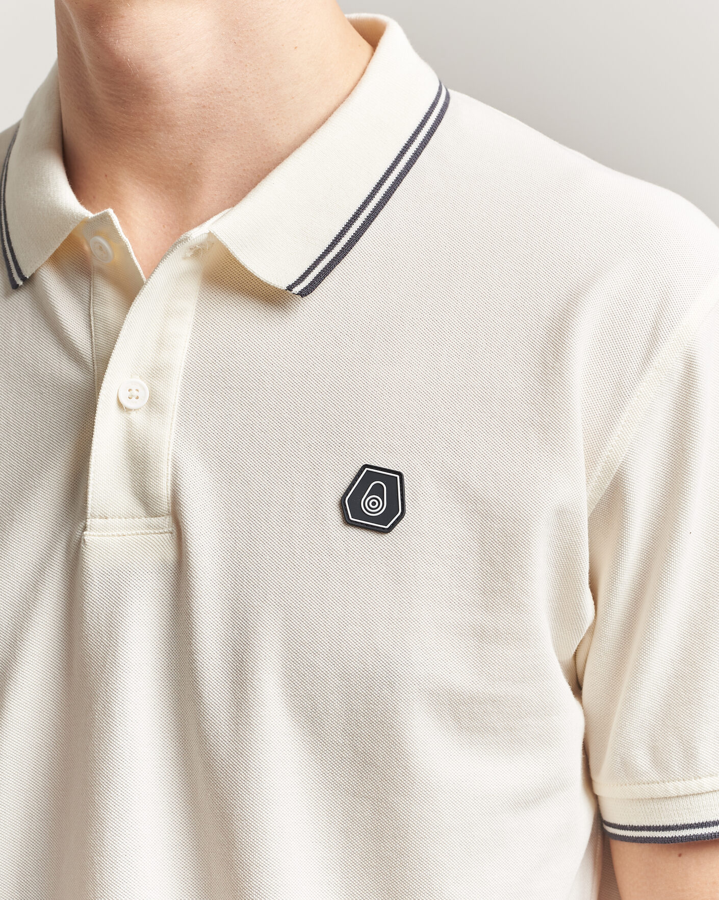 Hombres | Polos | Sail Racing | Fleet Polo Off White