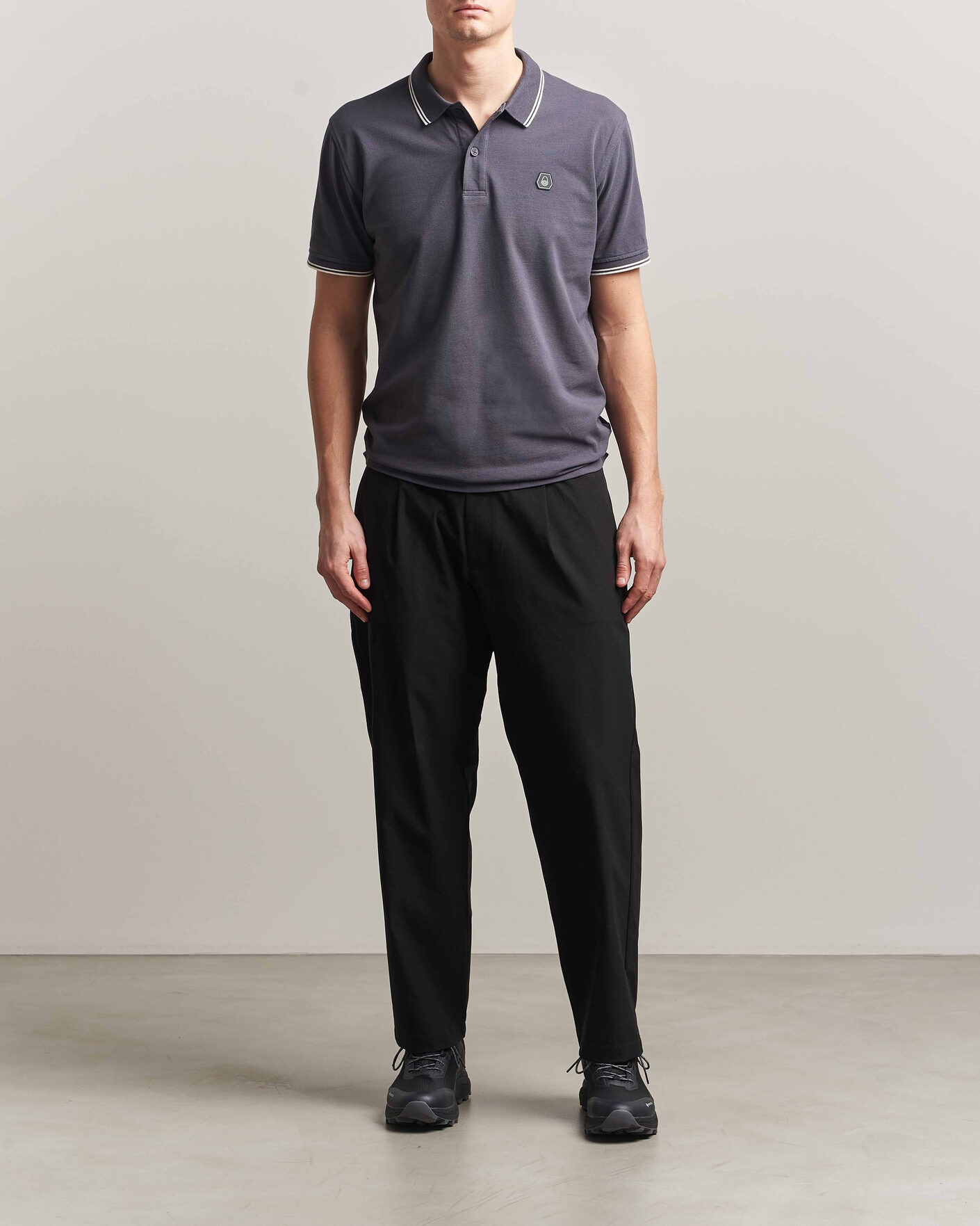 Hombres | Polos | Sail Racing | Fleet Polo Dark Steel Blue
