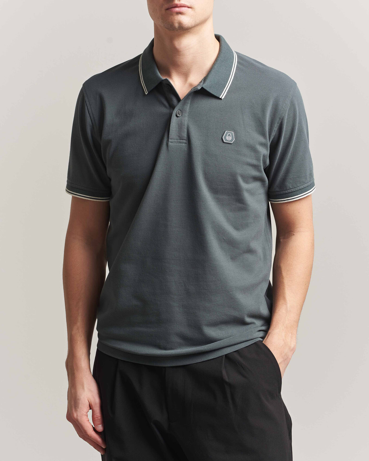Hombres | Polos | Sail Racing | Fleet Polo Aurora Green