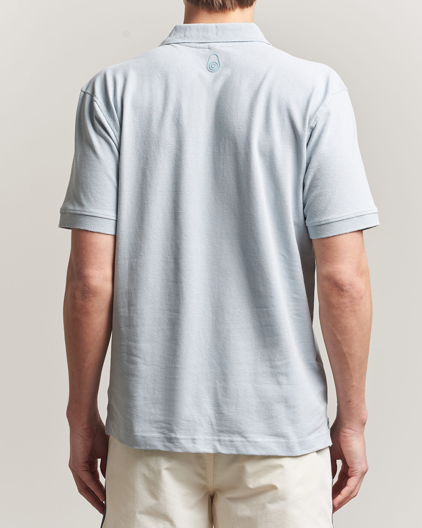 Hombres | Polos | Sail Racing | Tornado Cotton/Linen Pique Polo Ice Melt