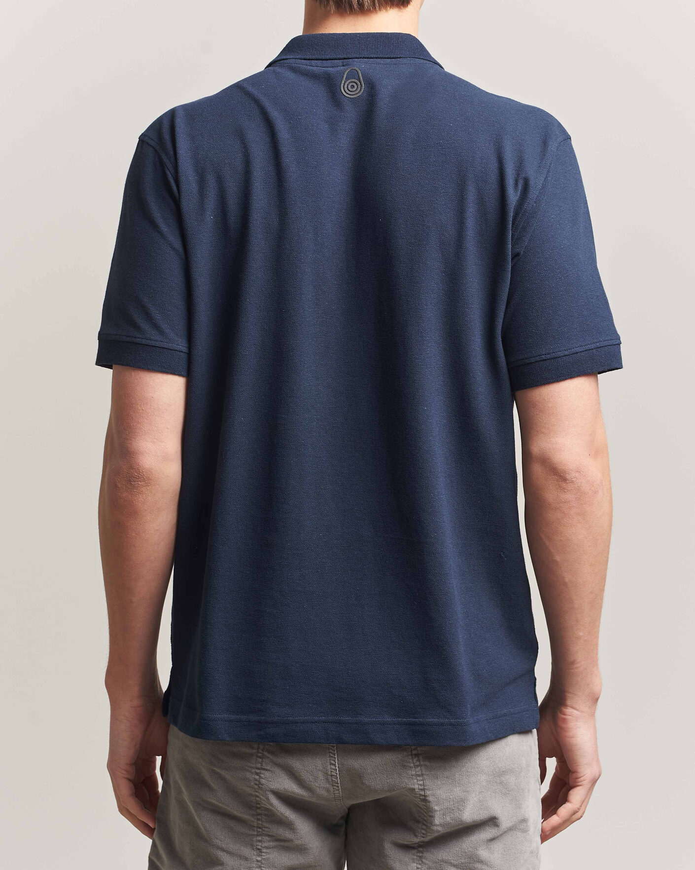 Hombres | Polos | Sail Racing | Tornado Cotton/Linen Pique Polo Navy