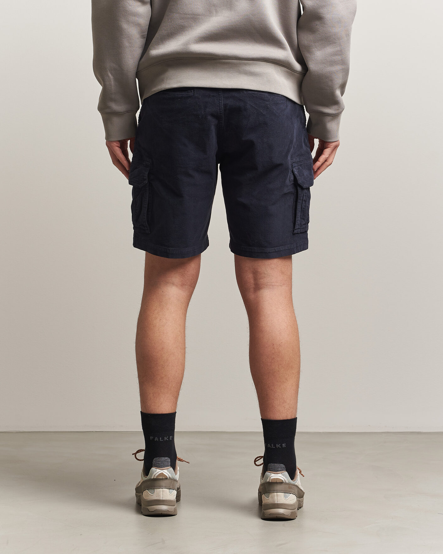 Hombres | Pantalones cortos | Sail Racing | Grinder Corduroy Cargo Shorts Dark Navy