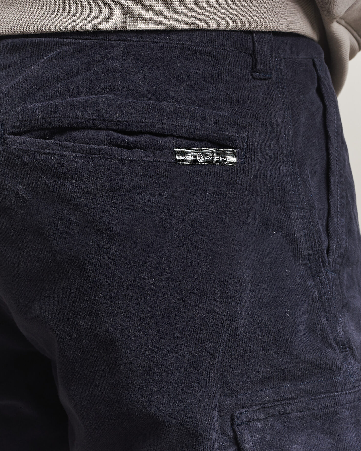 Hombres | Pantalones cortos | Sail Racing | Grinder Corduroy Cargo Shorts Dark Navy