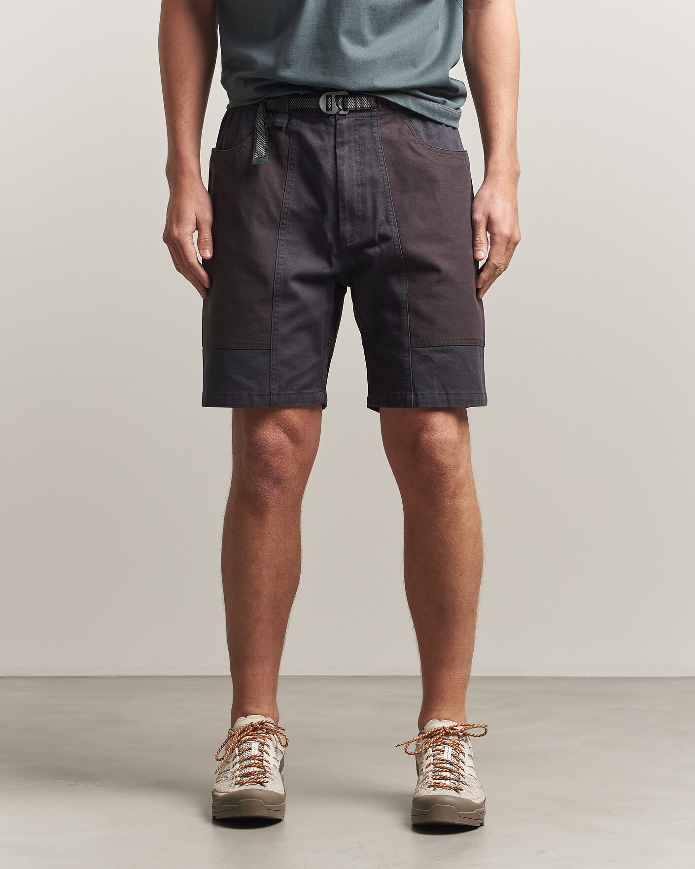 Hombres | Pantalones cortos | Sail Racing | Breeze Blocked Cotton Twill Shorts Dark Steel Blue