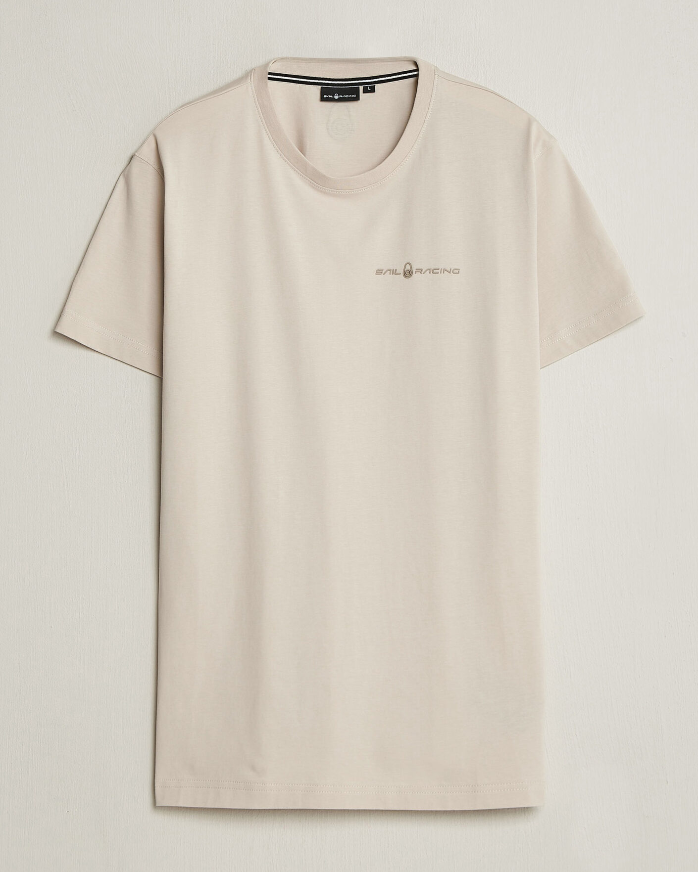 Hombres | Camisetas | Sail Racing | Bowman Crew Neck T-Shirt Ecru