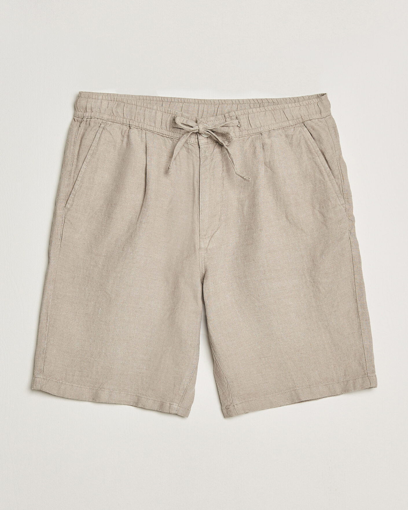 Hombres | Pantalones cortos | KnowledgeCotton Apparel | Loose Linen Shorts Twill