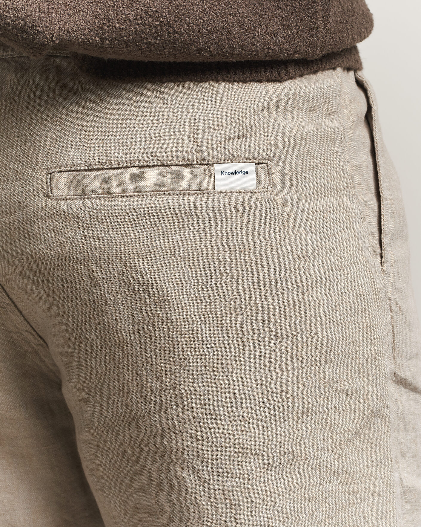 Hombres | Pantalones cortos | KnowledgeCotton Apparel | Loose Linen Shorts Twill