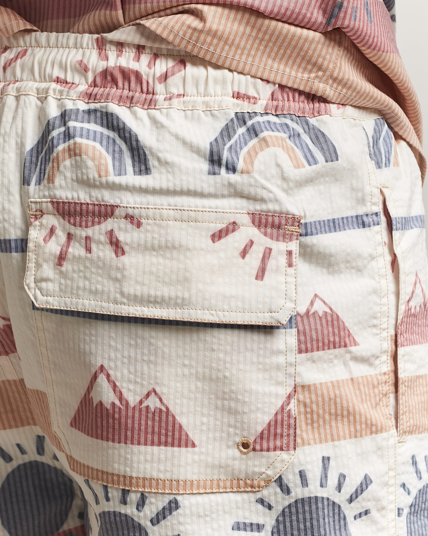 Hombres | Bañadores | KnowledgeCotton Apparel | Printed Swimshorts Multi