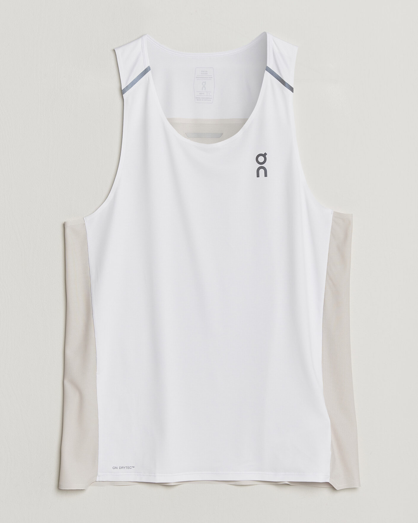 Hombres | Camisetas | On | Performance Tank White/Silver