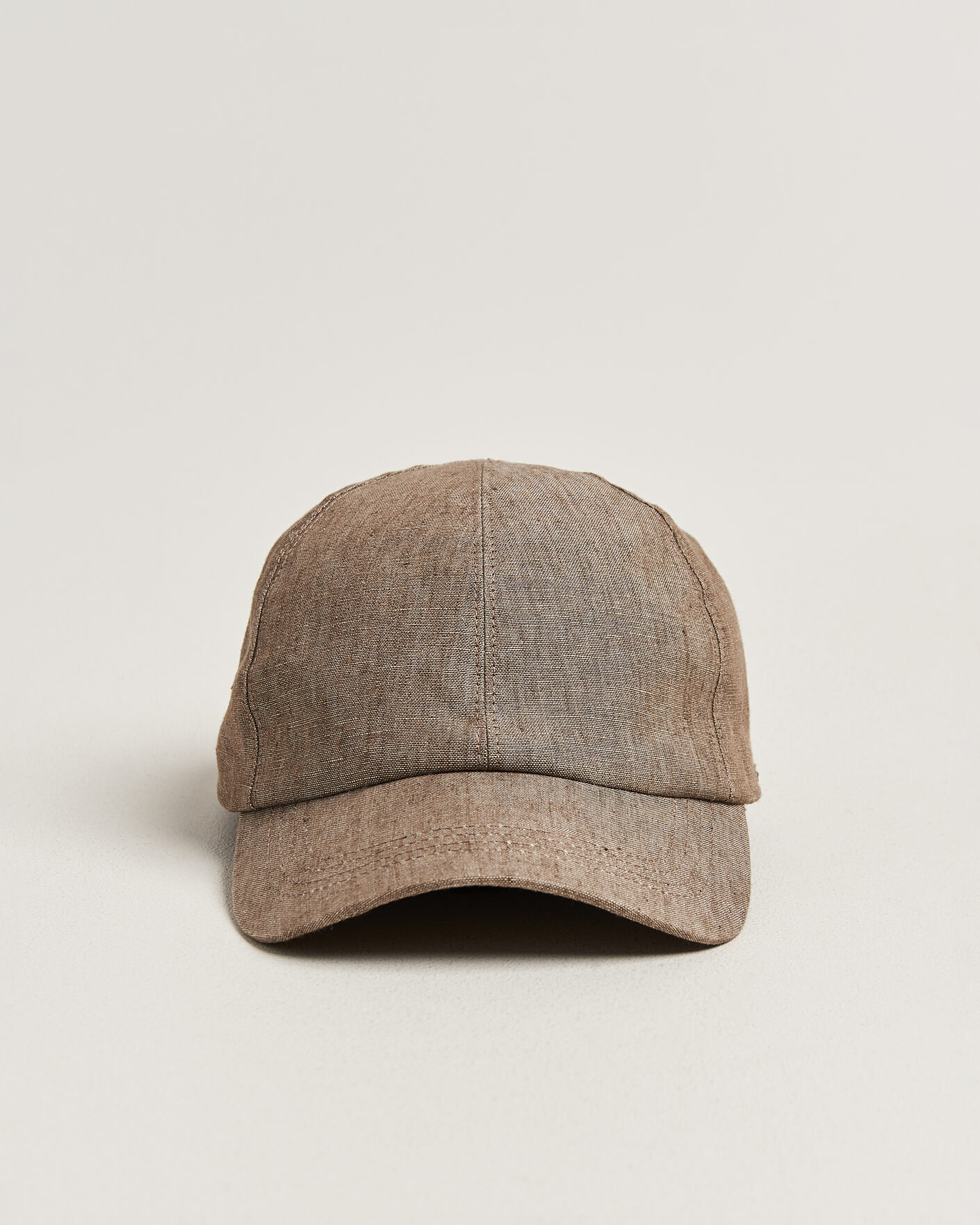 Hombres | Sombreros y gorras | Wigéns | Baseball Linen Cap Light Brown