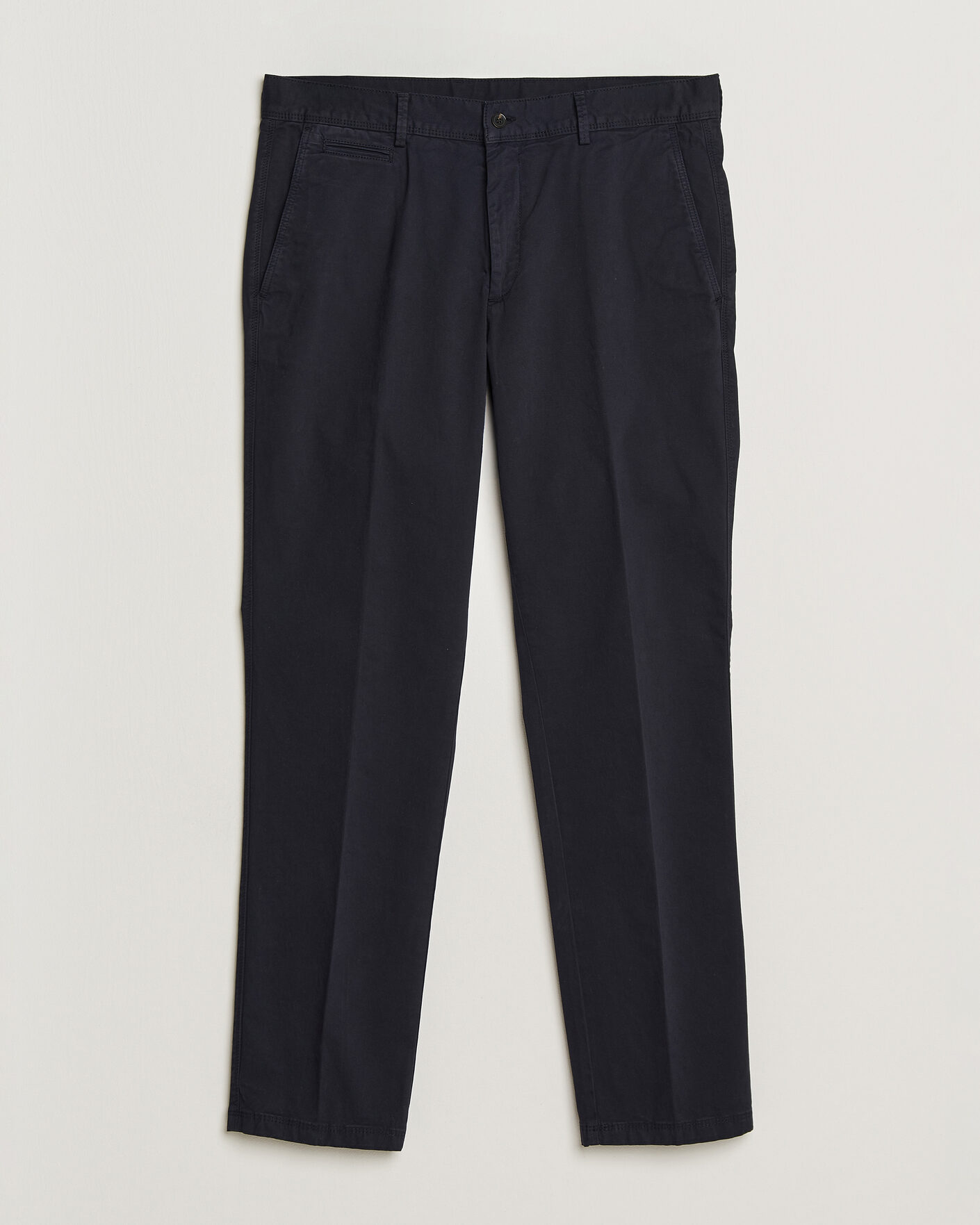 Hombres | Pantalones | Oscar Jacobson | Danik Cotton Trousers Navy
