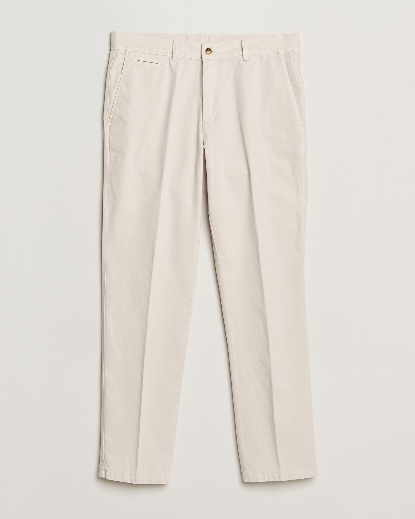 Hombres | Pantalones | Oscar Jacobson | Danik Cotton Trousers White