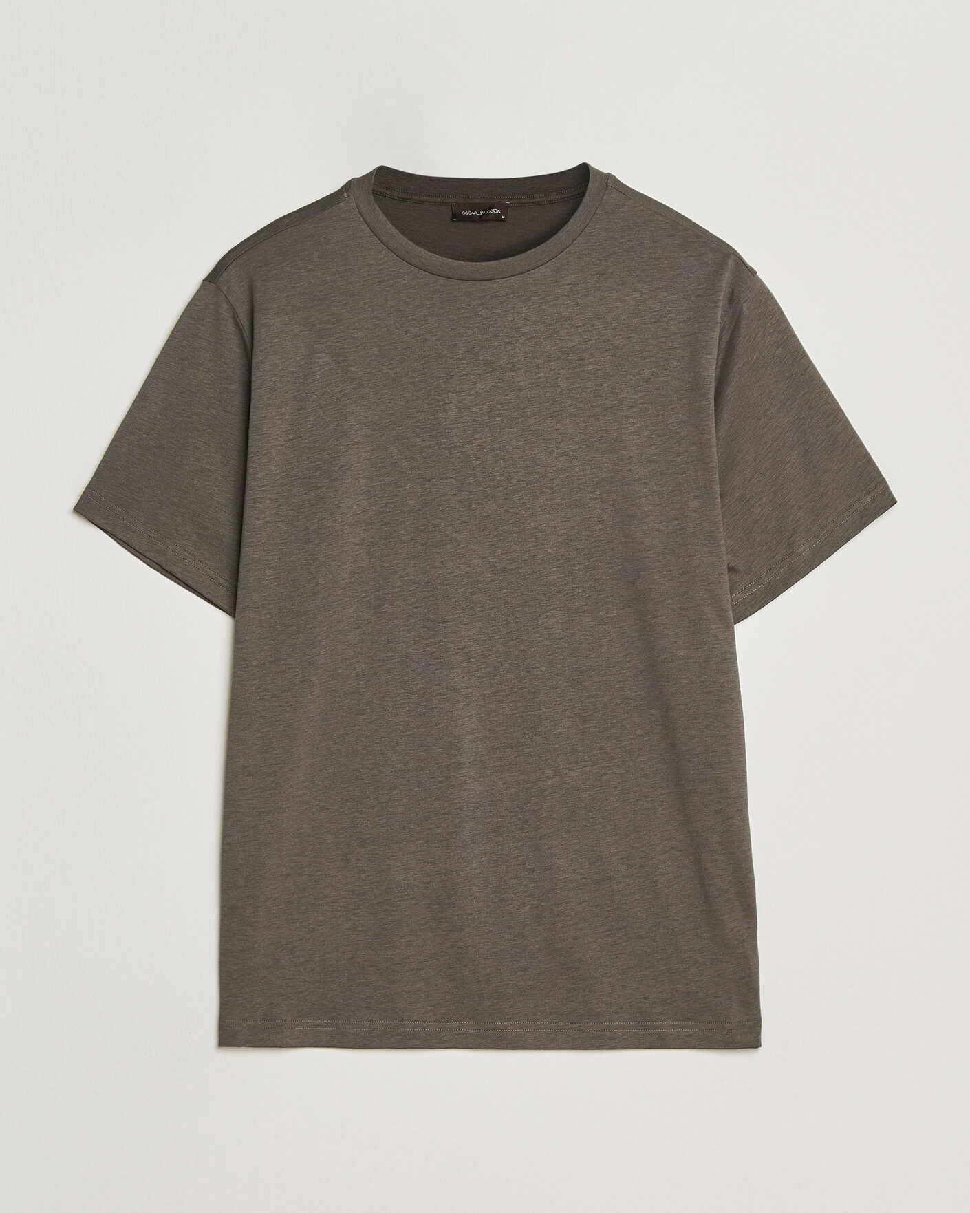 Hombres | Camisetas | Oscar Jacobson | Kim Lyocel/Cotton T-Shirt Green