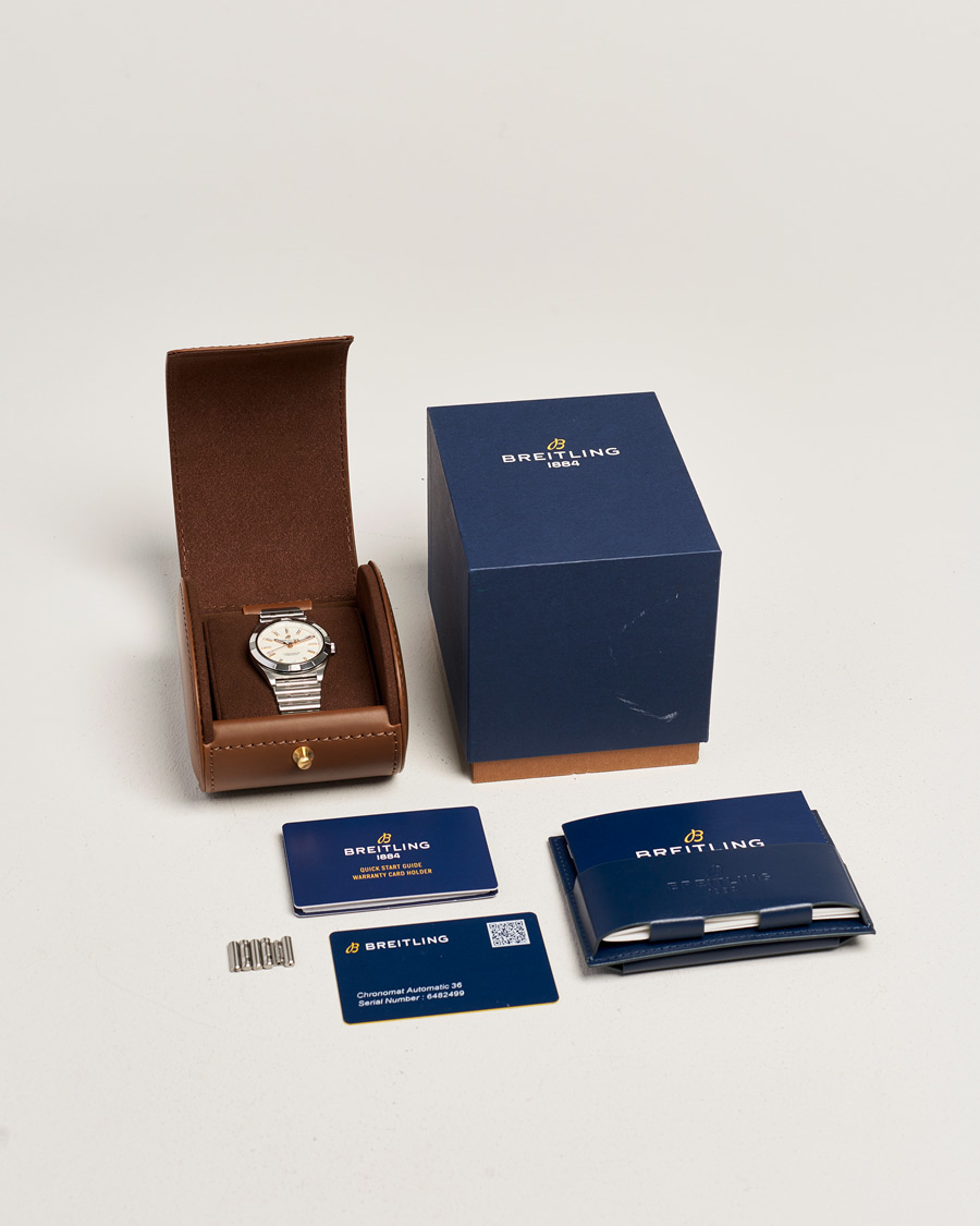 Hombres | Pre-Owned & Vintage Watches | Breitling Pre-Owned | Chronomat 36 Diamant