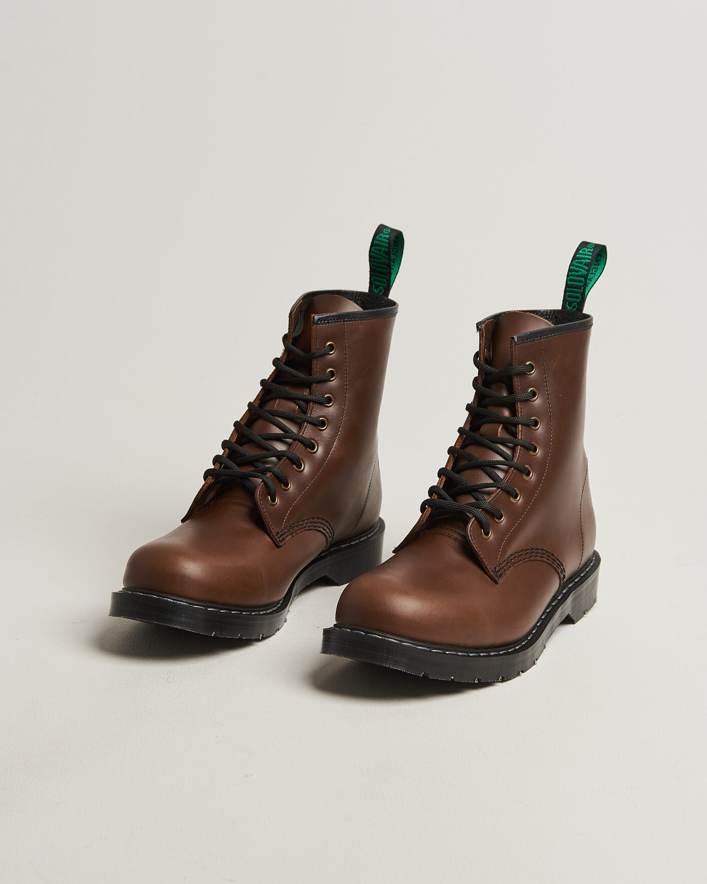 Hombres | Botas | Solovair | 8 Eye Derby Boot Gaucho