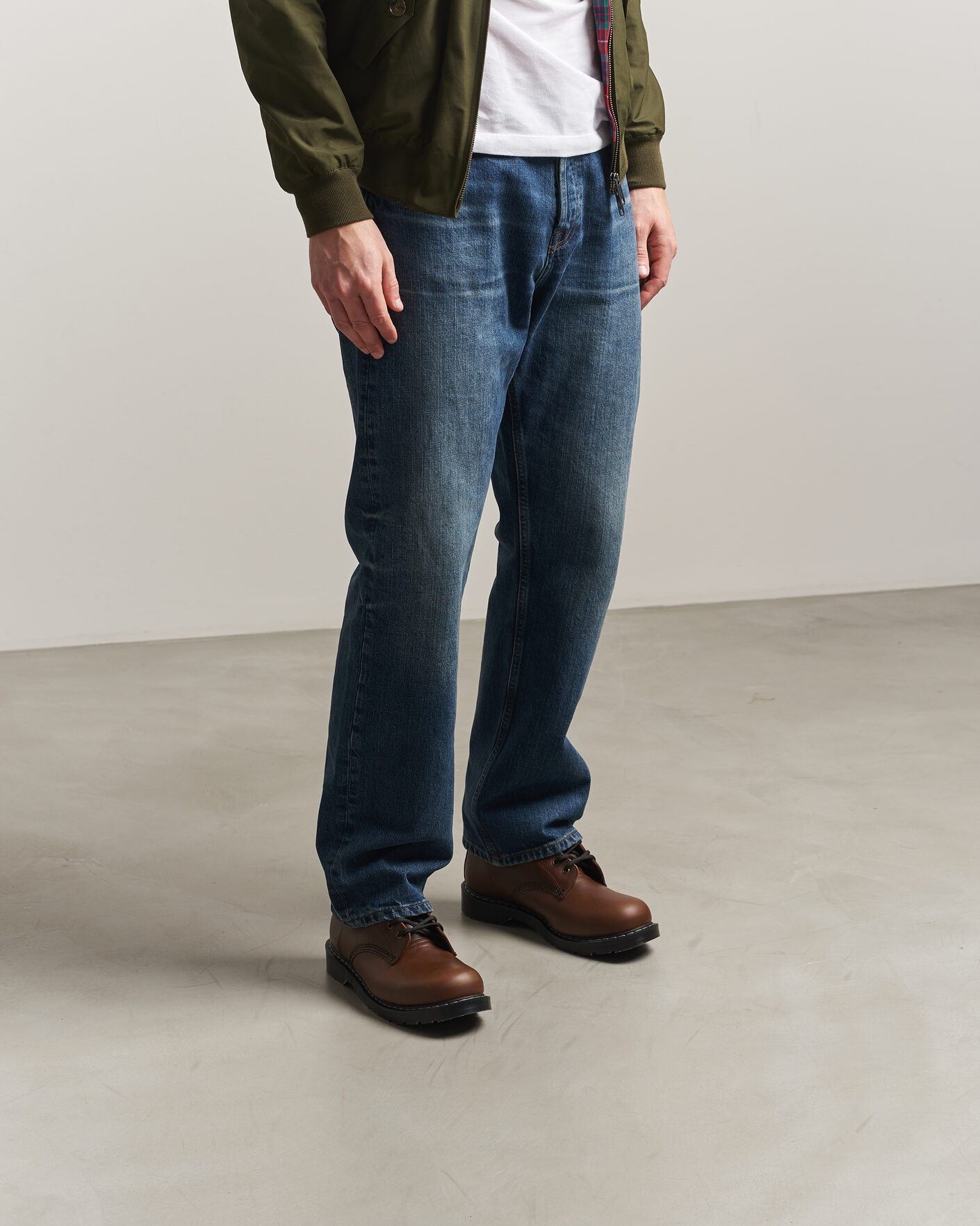 Hombres | Botas | Solovair | 8 Eye Derby Boot Gaucho