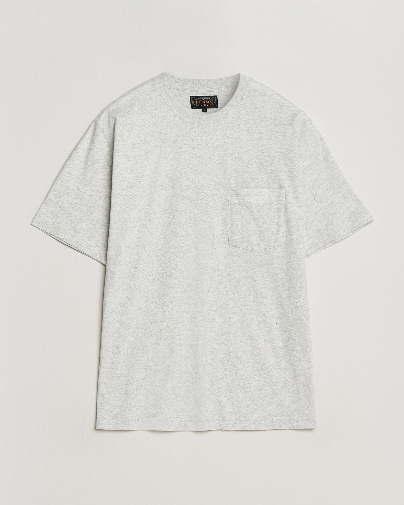 Hombres | Camisetas | BEAMS PLUS | Pocket Tee Ash Grey